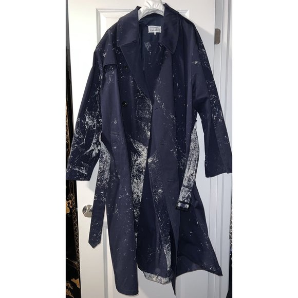 Maison Margiela Painted Trench Coat - Picture 4 of 16